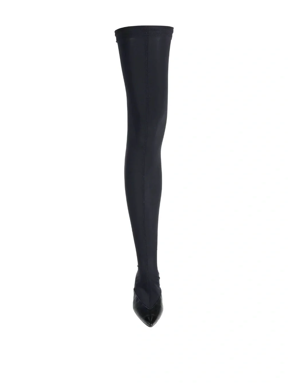 Givenchy Black Over-the-Knee Stretch Boots